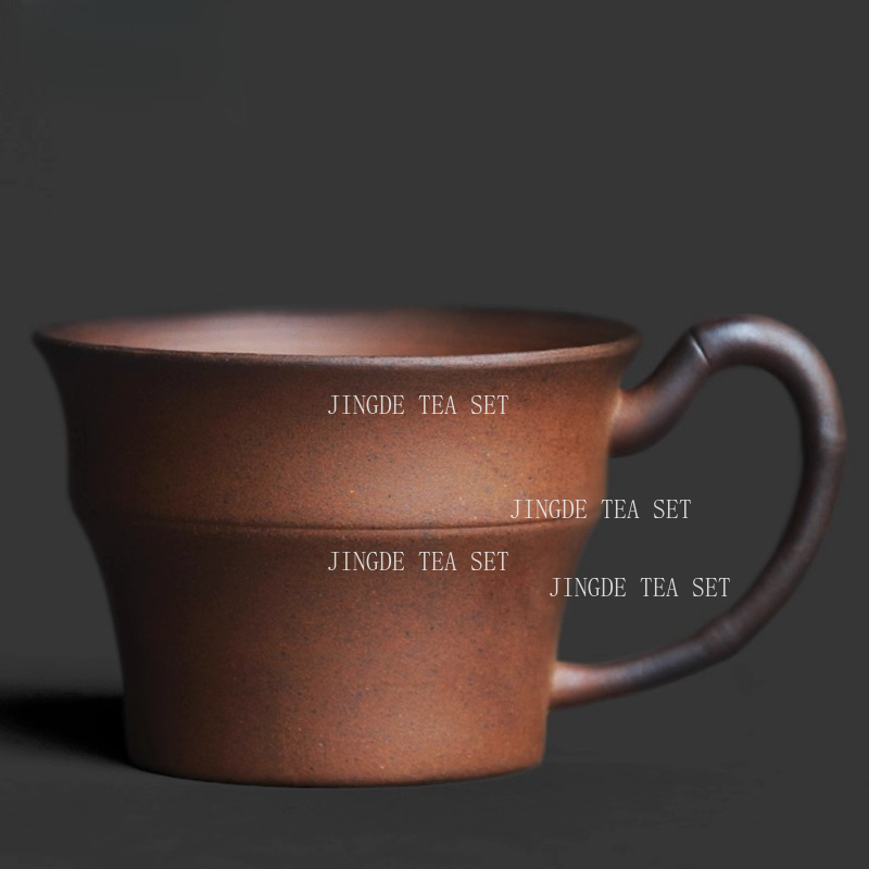 Rough Pottery Bamboo Handle Te – Coffee Tea In Chinese Bewertung und Preis