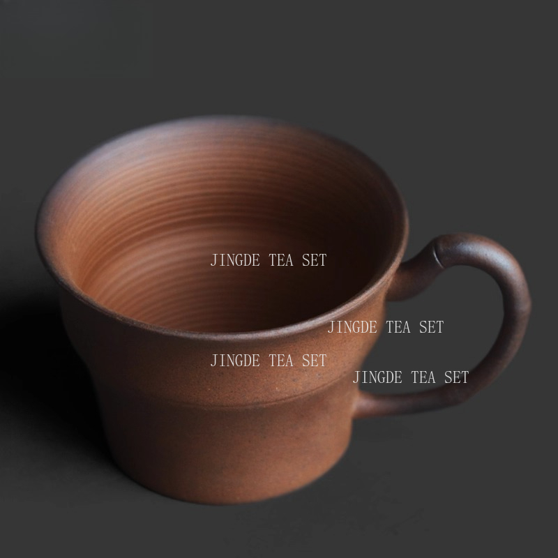 Rough Pottery Bamboo Handle Te – Coffee Tea In Chinese Bewertung und Preis