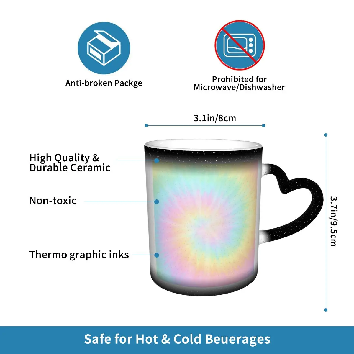 Tie Dye Pastel Wallpaper Mug F – Wallpaper Coffee And Tea Bewertung und Preis
