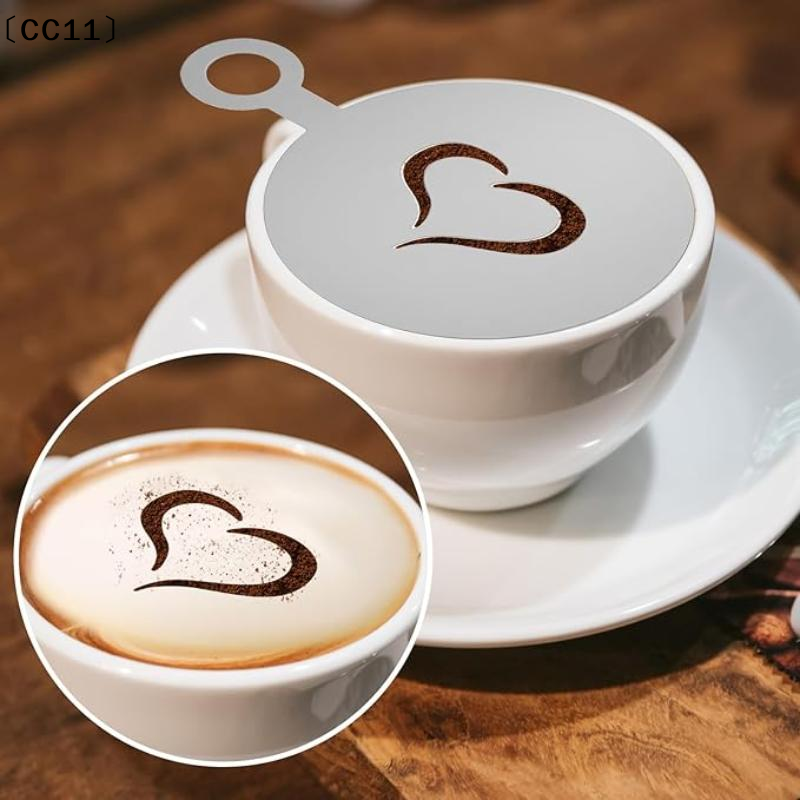 4Pcs/Set Stainless Steel Coffe – Coffee Stencil Art Bewertung und Preis