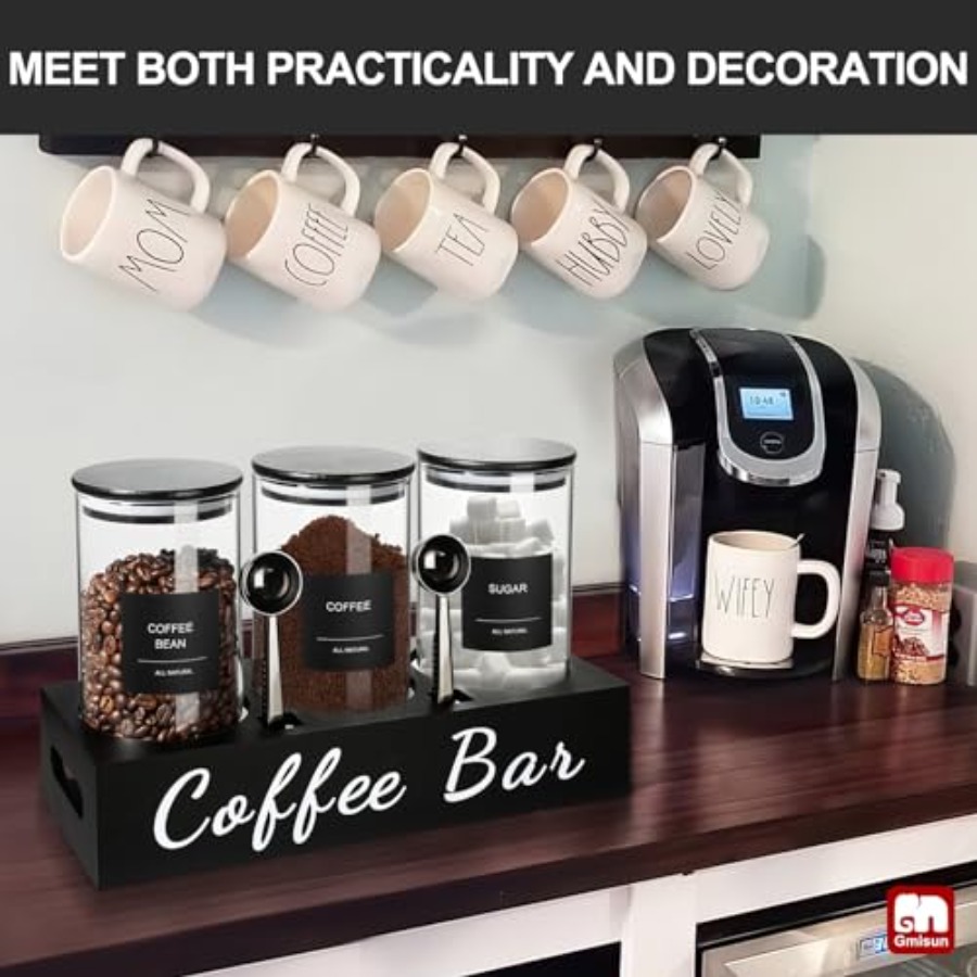 Coffee Tea Sugar Container Set – Coffee Tea Canister Set Bewertung und Preis