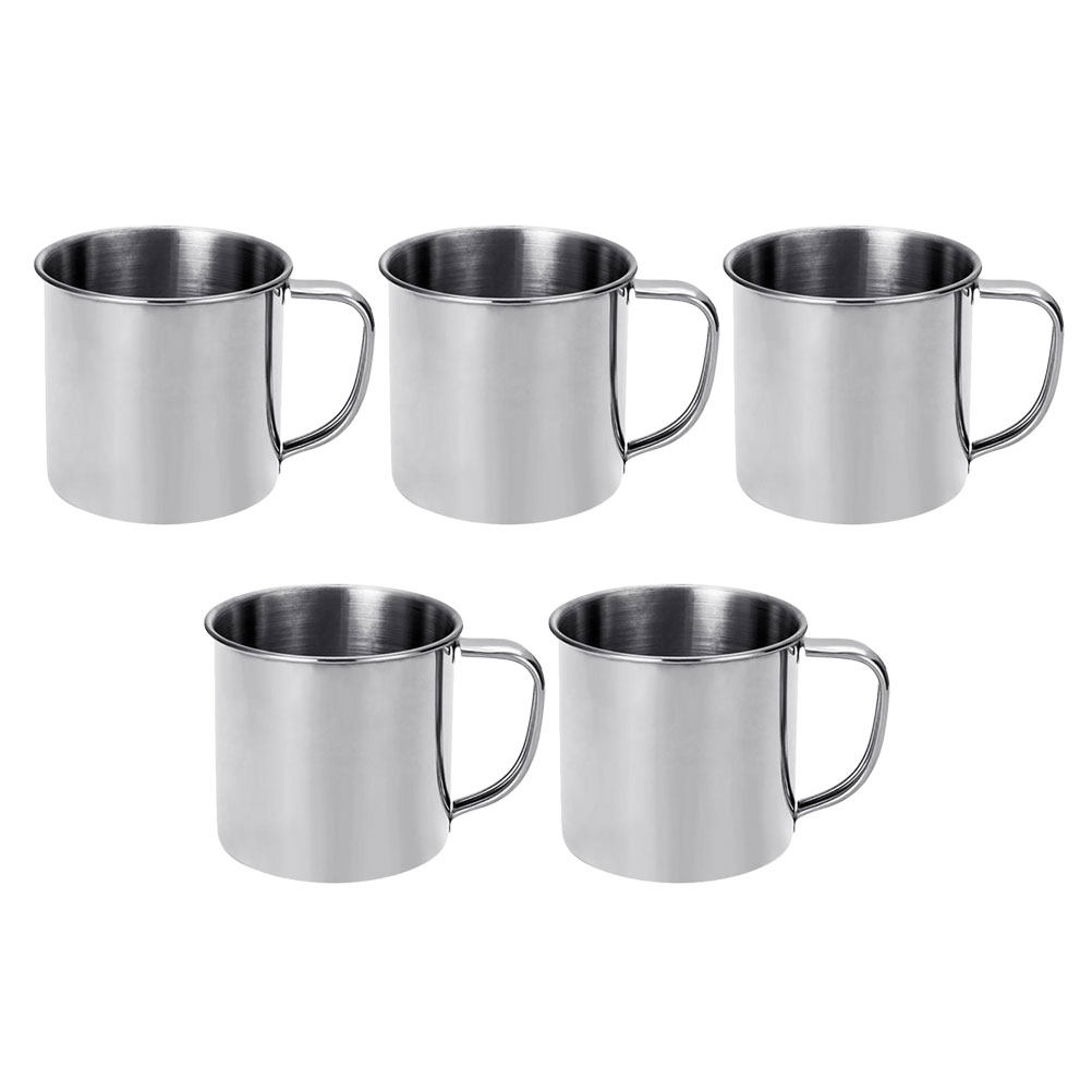 5Pcs Stainless Steel Cup Heavy – Coffee Tea With Milk Bewertung und Preis