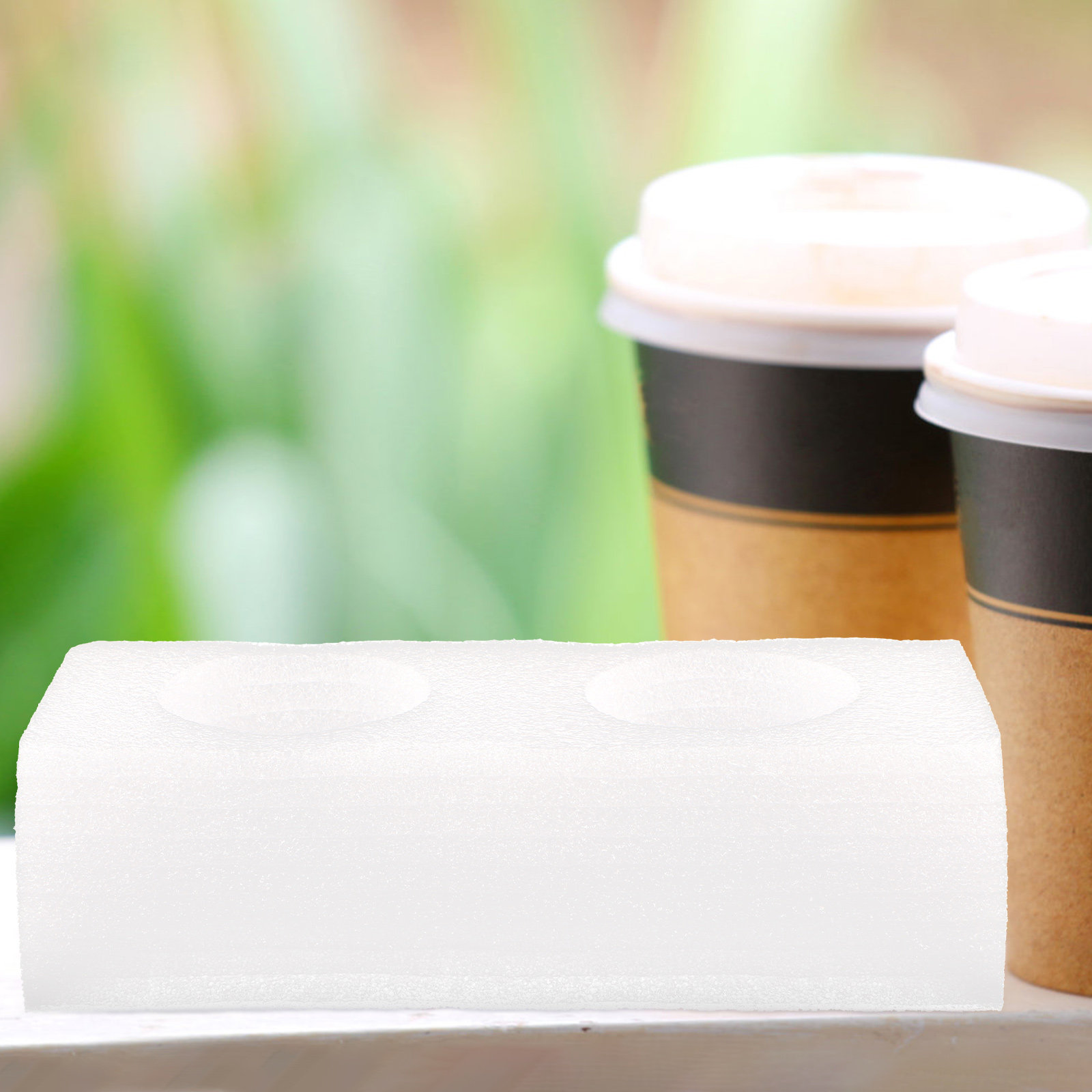 2Pcs Drink Carrier Tray Multi- – Coffee Tea With Milk Bewertung und Preis