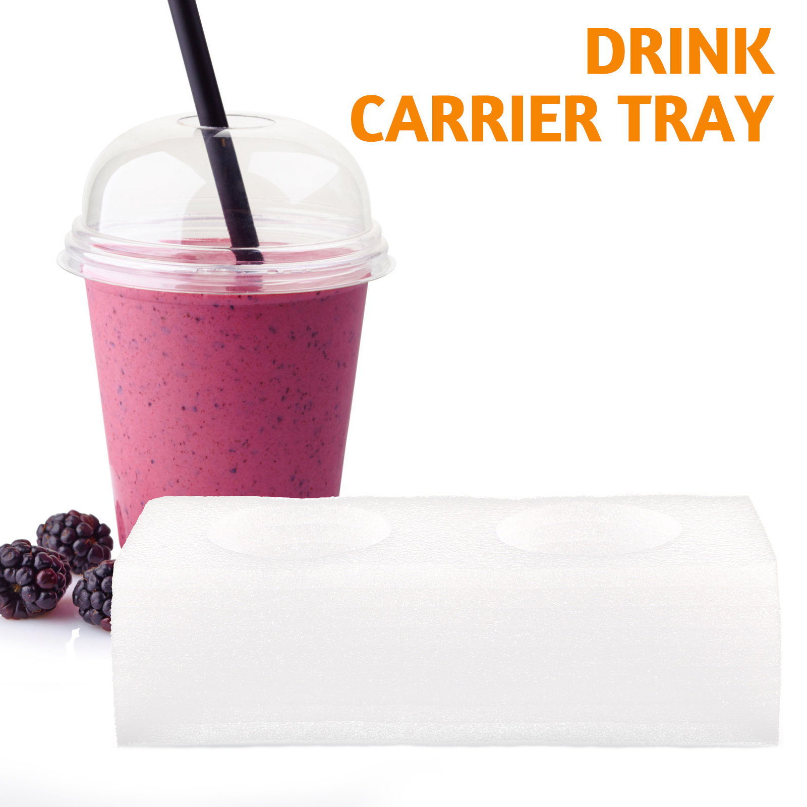 2Pcs Drink Carrier Tray Multi- – Coffee Tea With Milk Bewertung und Preis