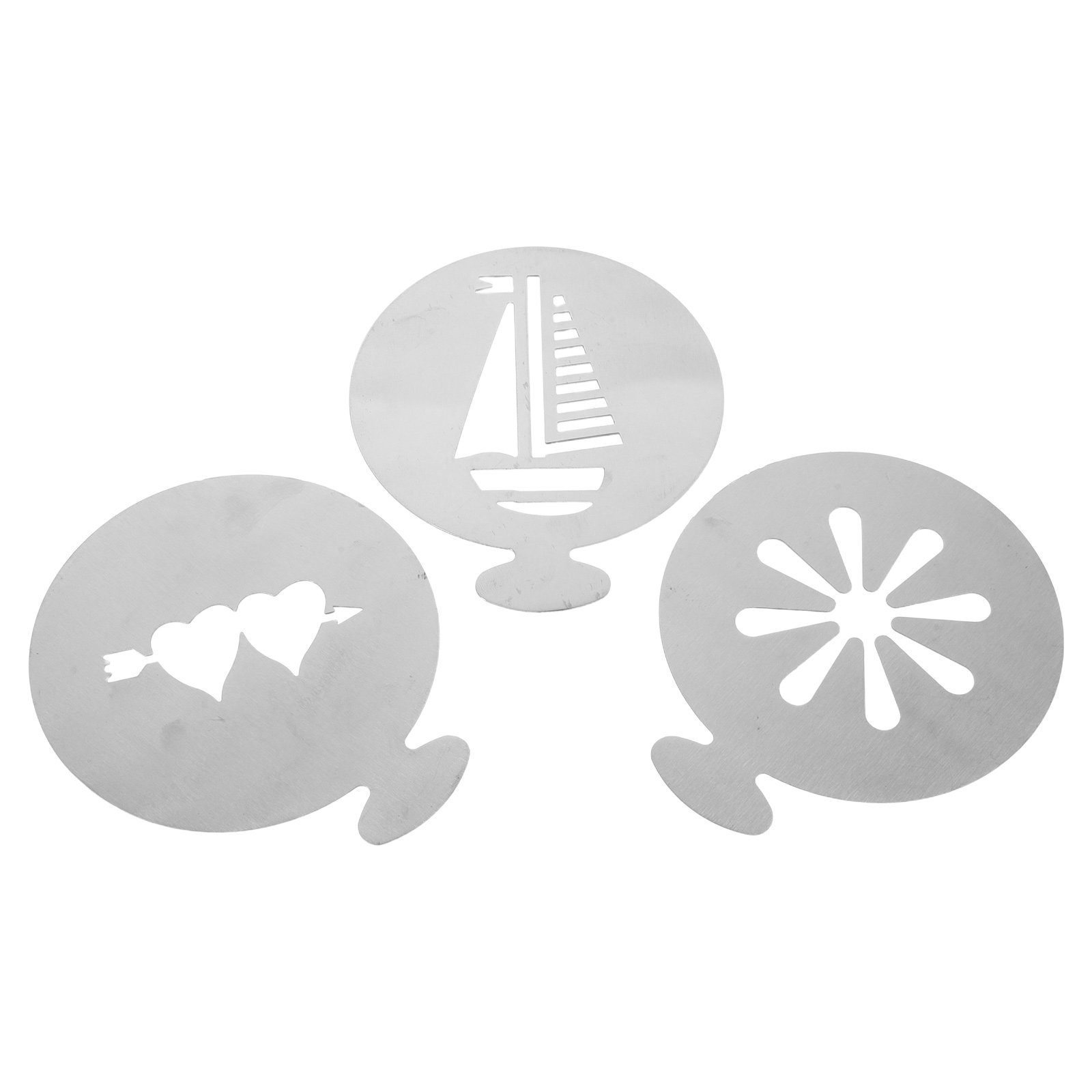 3Pcs Coffee Latte Art Stencils – Coffee Stencil Art Bewertung und Preis