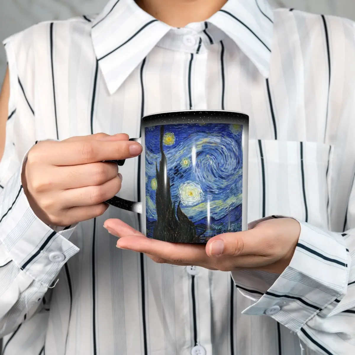 Van Gogh Mug Funny Ceramic Cof – Coffee Tea Van Bewertung und Preis