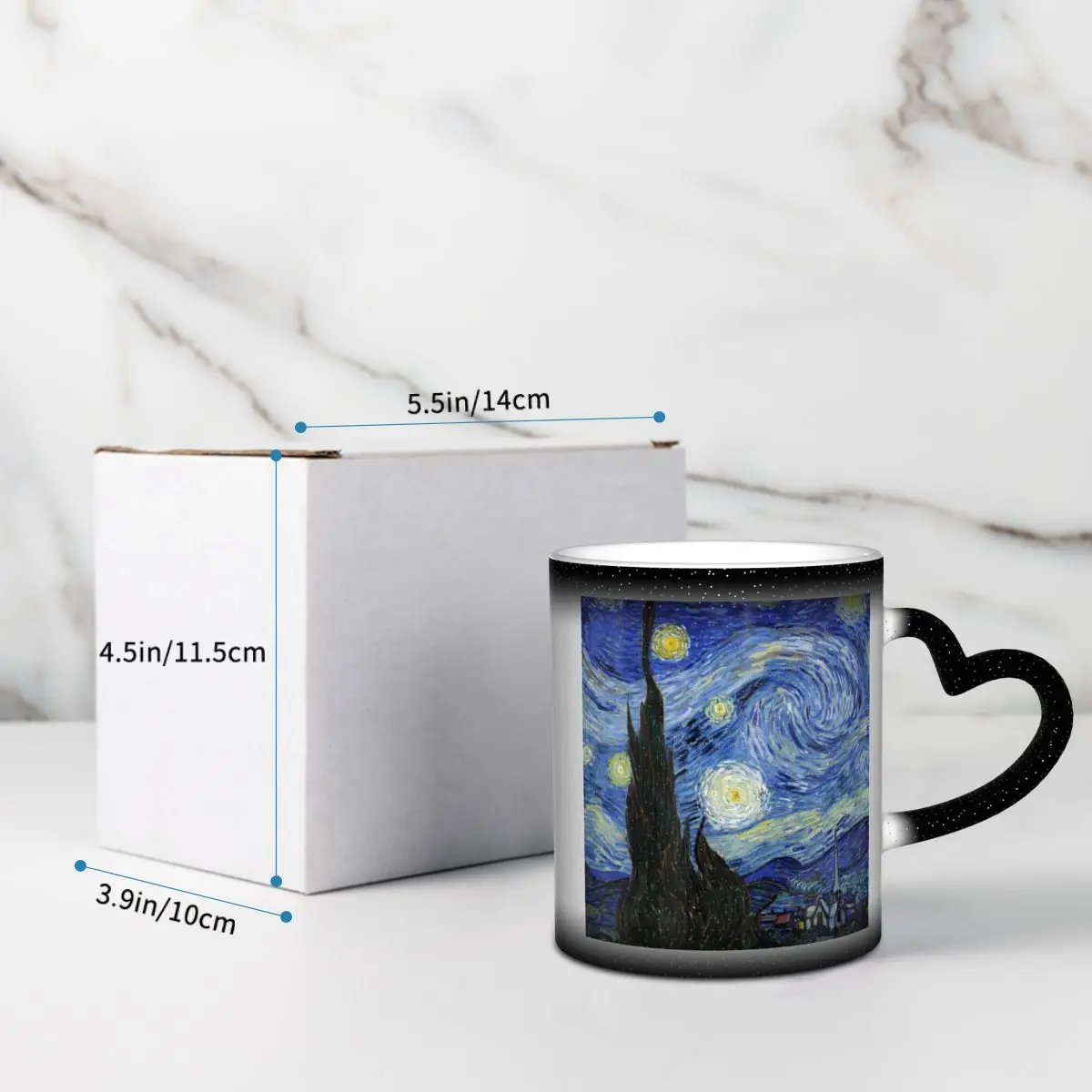 Van Gogh Mug Funny Ceramic Cof – Coffee Tea Van Bewertung und Preis