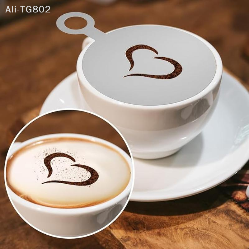 Neosfg 4Pcs/Set Stainless Stee – Coffee Stencil Art Bewertung und Preis