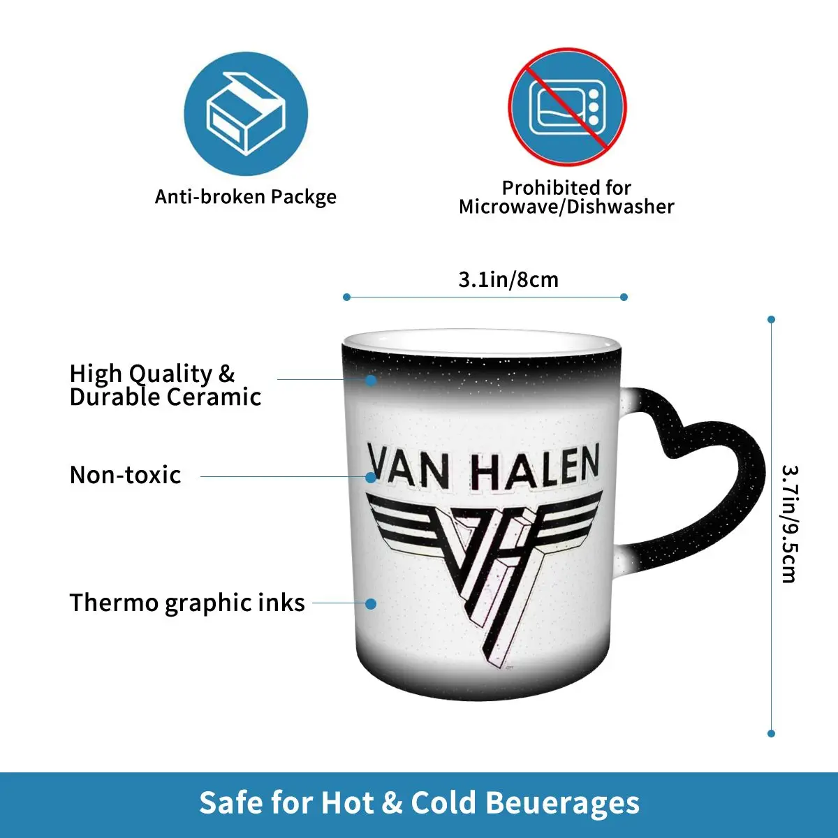 Van Halen 5150 Logo Mug Funny  – Coffee Tea Van Bewertung und Preis