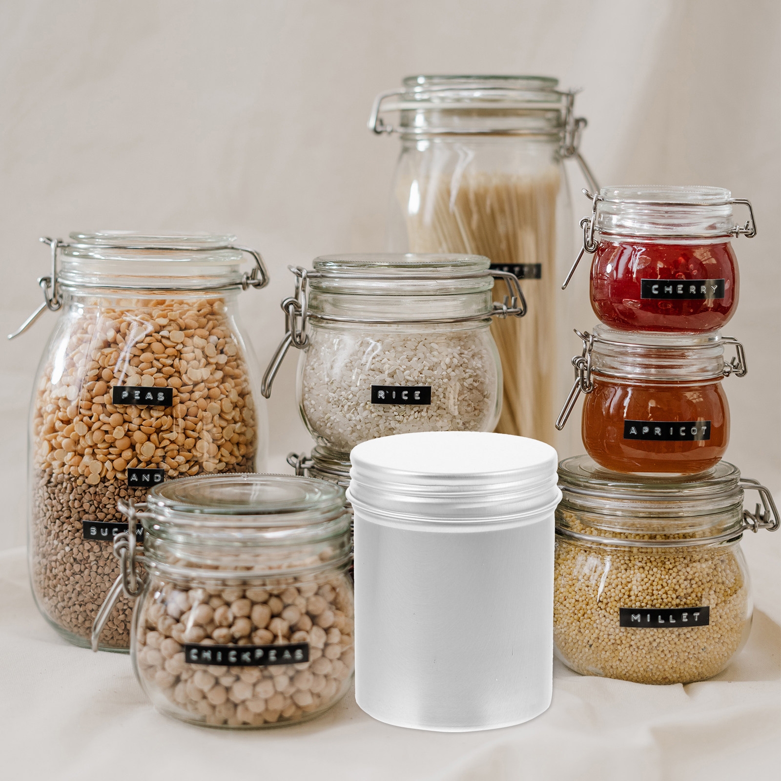 4Pcs Aluminum Mini Storage Can – Coffee Tea Canister Set Bewertung und Preis