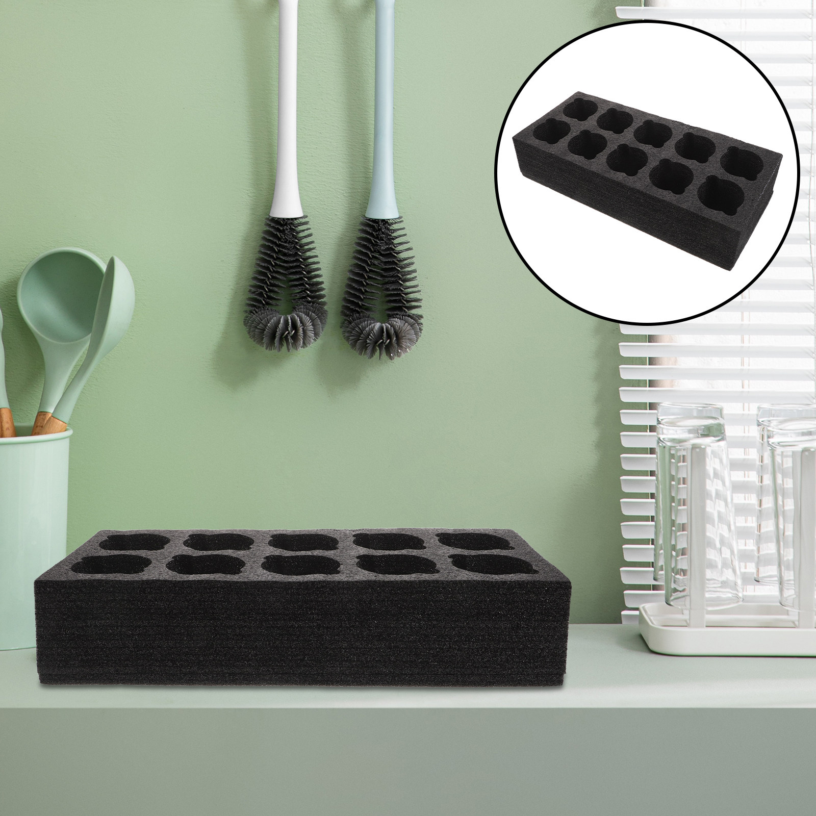 10 Cups Take Out Cup Holder -  – Coffee Tea With Milk Bewertung und Preis
