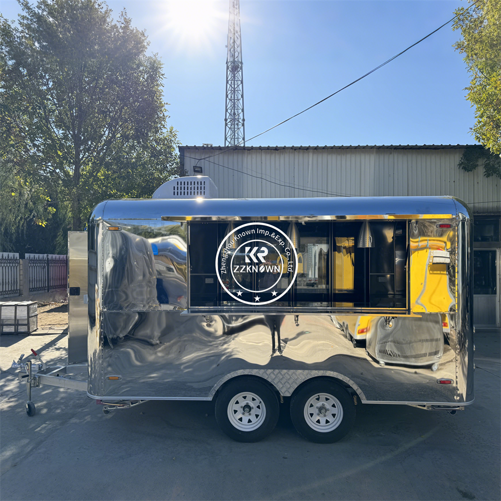 Street Stainless Steel Mobile  – Coffee Tea Van Bewertung und Preis