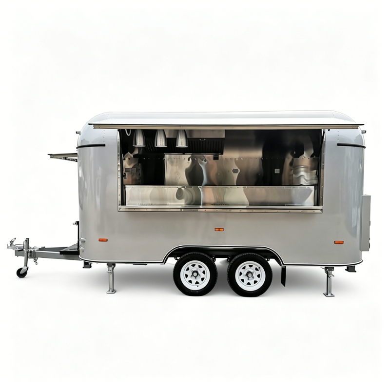 Food Truck Trailer Street Cate – Coffee Tea Van Bewertung und Preis