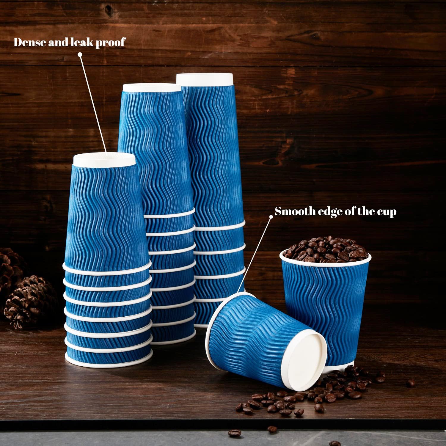 12OZ Coffee Cups Disposable Pa – Wallpaper Coffee And Tea Bewertung und Preis