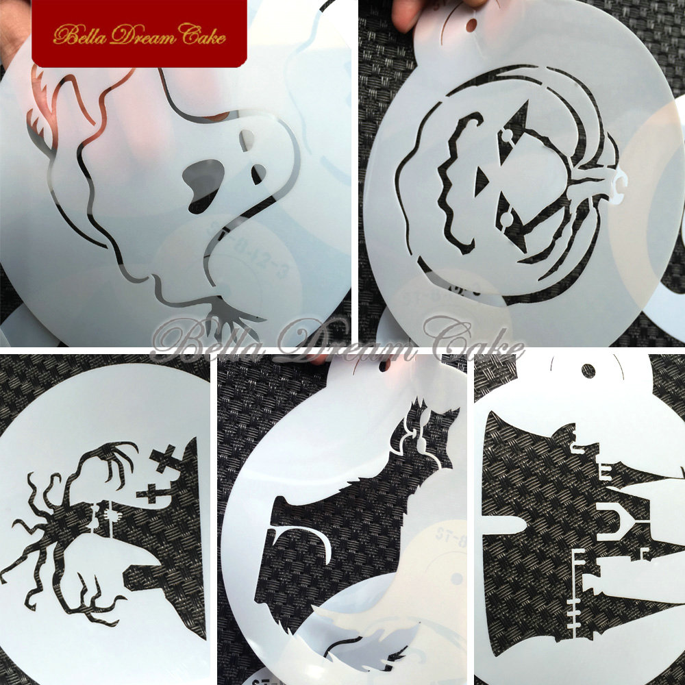 Halloween Glost Hat Cat Cookie – Coffee Stencil Art Bewertung und Preis
