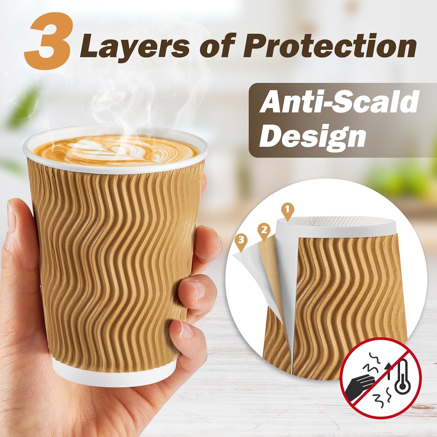 12 oz Coffee Cups 90 Pack Disp – Wallpaper Coffee And Tea Bewertung und Preis