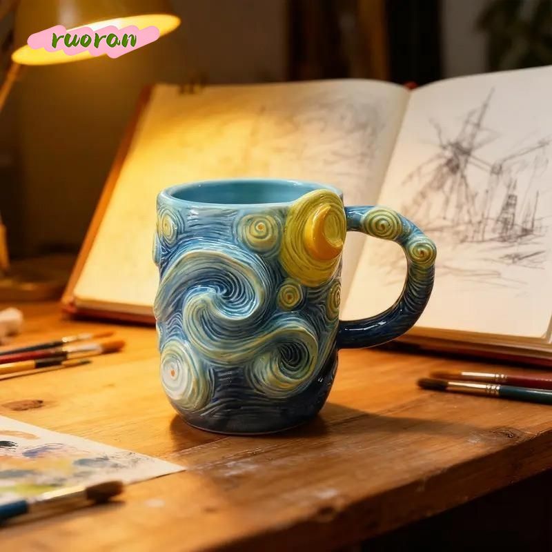 Van Gogh Starry Night Mug Crea – Coffee Tea Van Bewertung und Preis