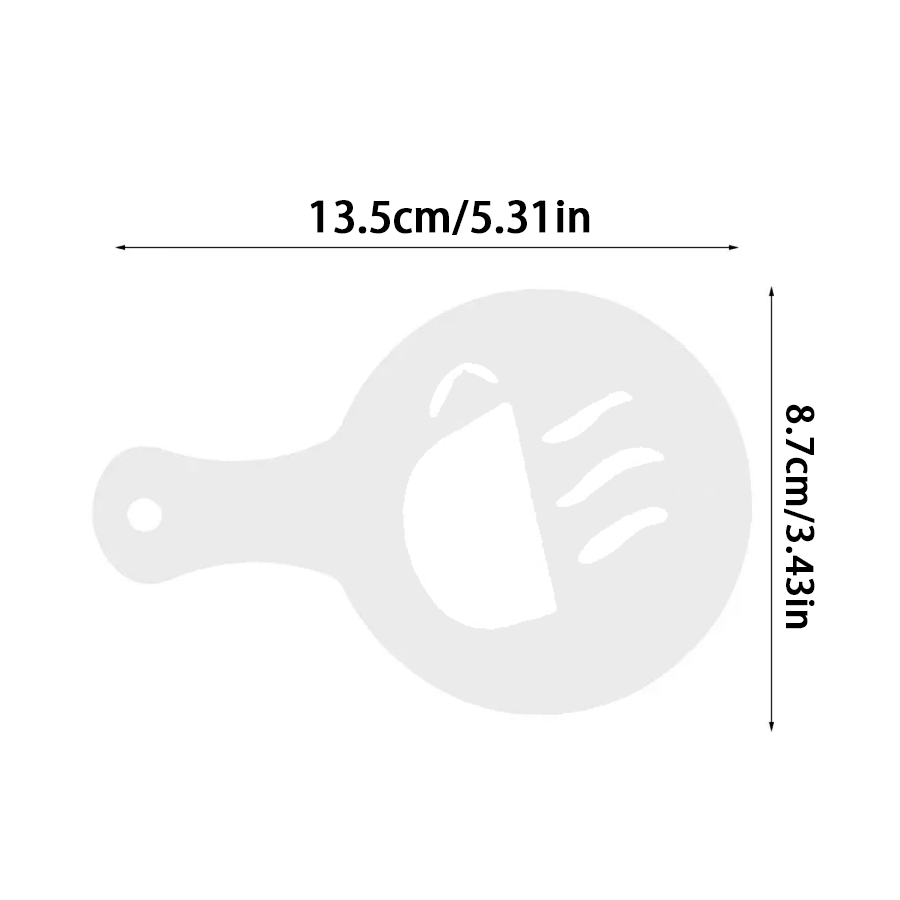 16pcs Coffee Latte Art Stencil – Coffee Stencil Art Bewertung und Preis