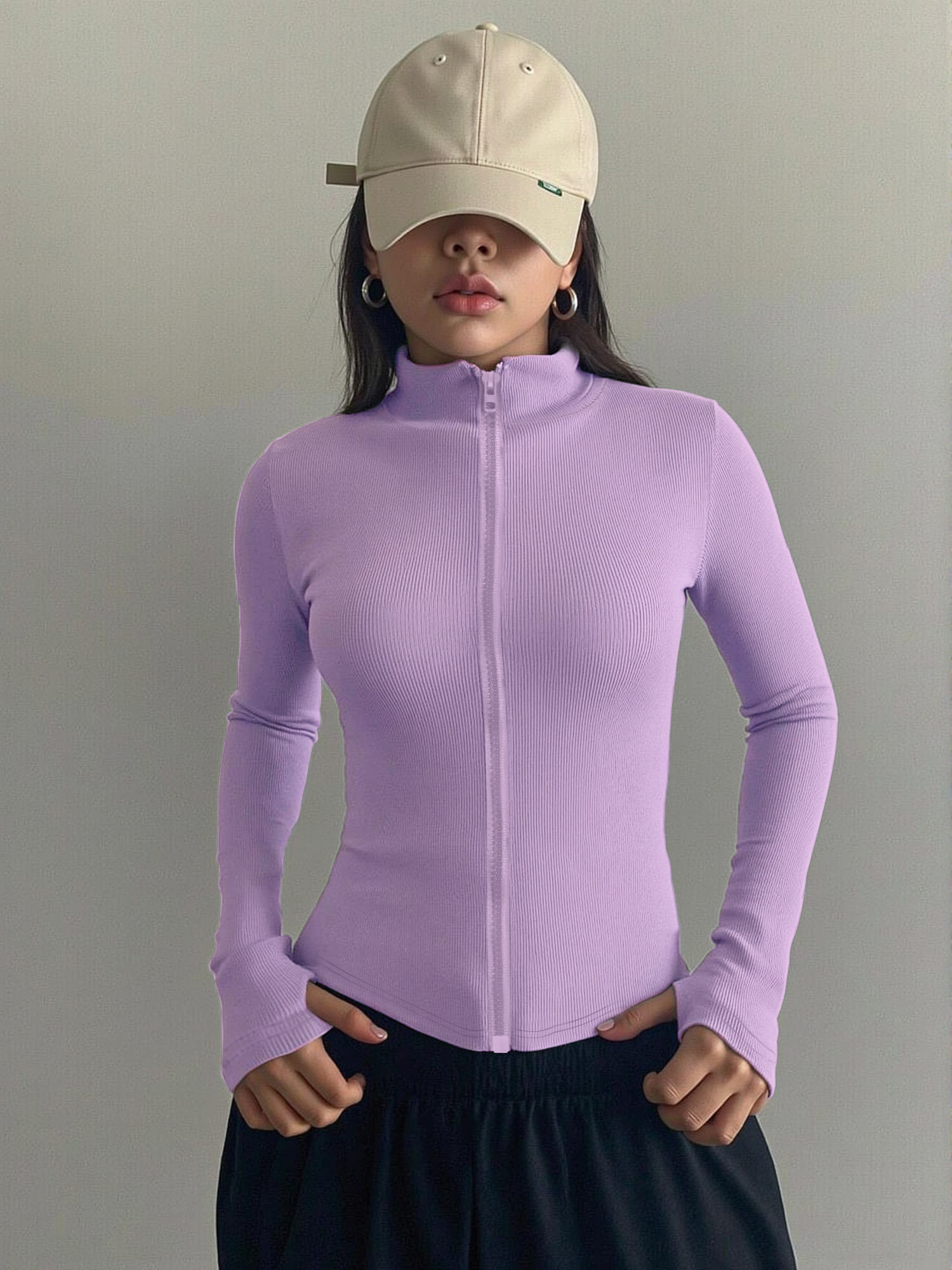 Casual Ribbed High Neck Zip-Up – Coffee & Tea Maker Machine Bewertung und Preis