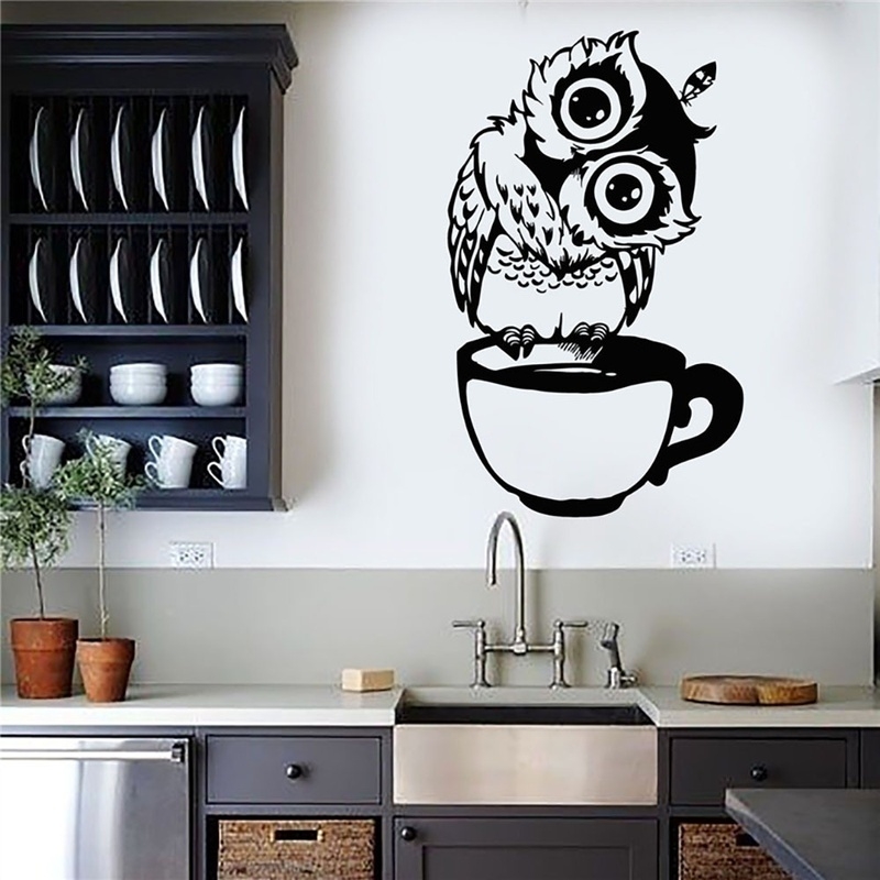 Funny Cartoon Owl Cup Of Tea C – Wallpaper Coffee And Tea Bewertung und Preis