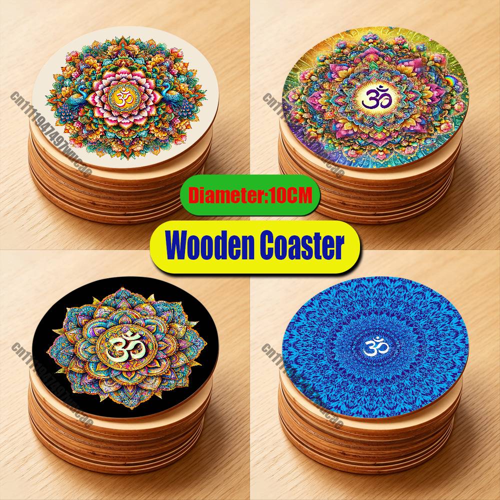 For Yoga Aum Om Mandala wallpa – Wallpaper Coffee And Tea Bewertung und Preis