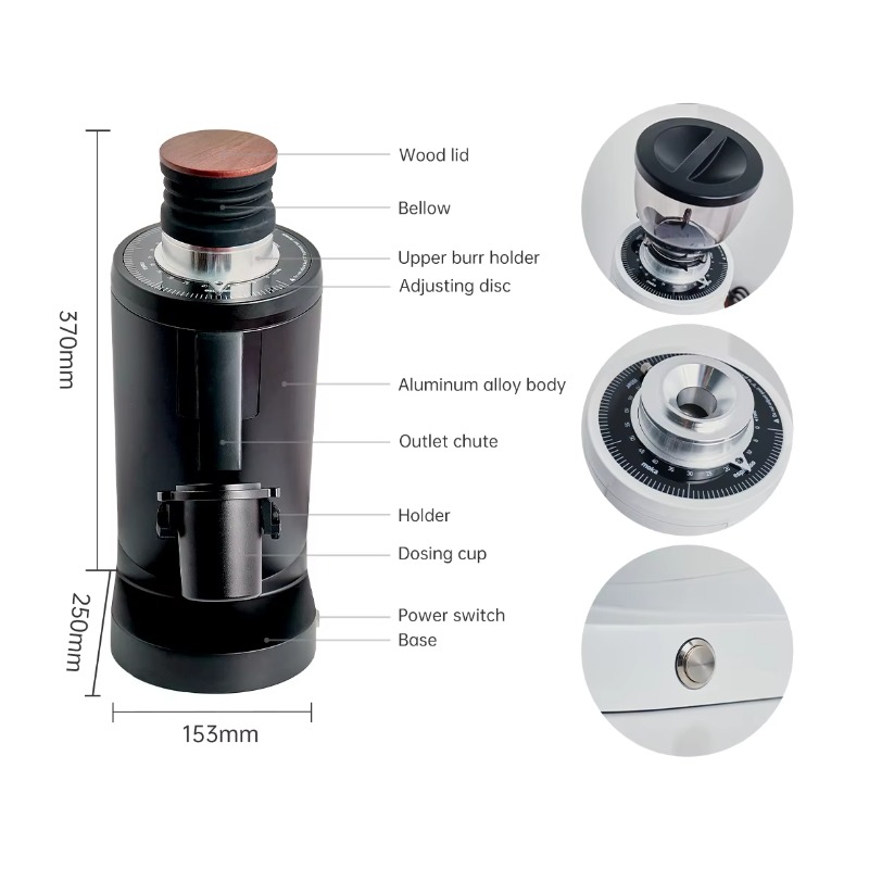 Professional DF83 Espresso Bea – Coffee Bean & Tea Menu Bewertung und Preis