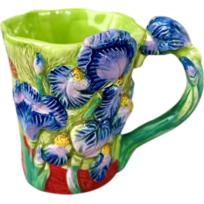 Creative Blue Floral Ceramic C – Coffee Tea Van Bewertung und Preis