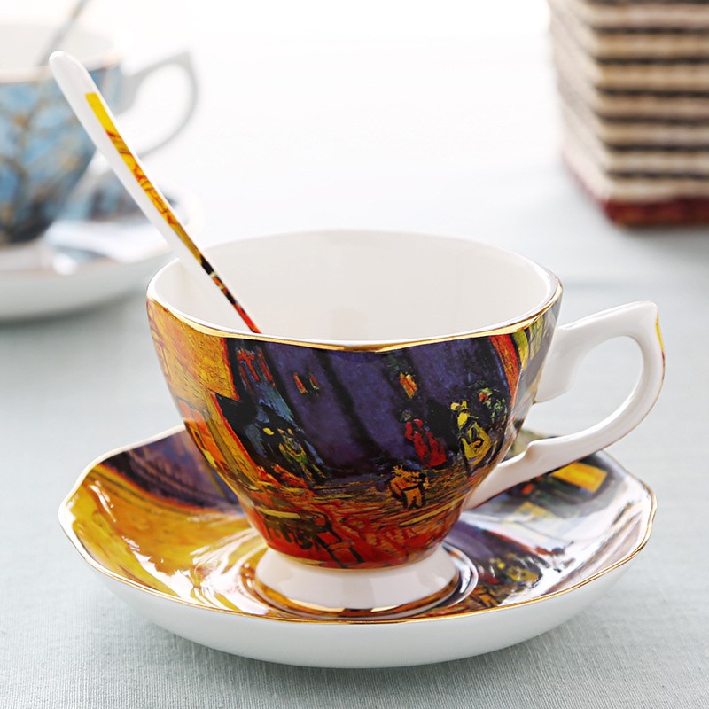 Van Gogh Art Painting Coffee M – Coffee Tea Van Bewertung und Preis