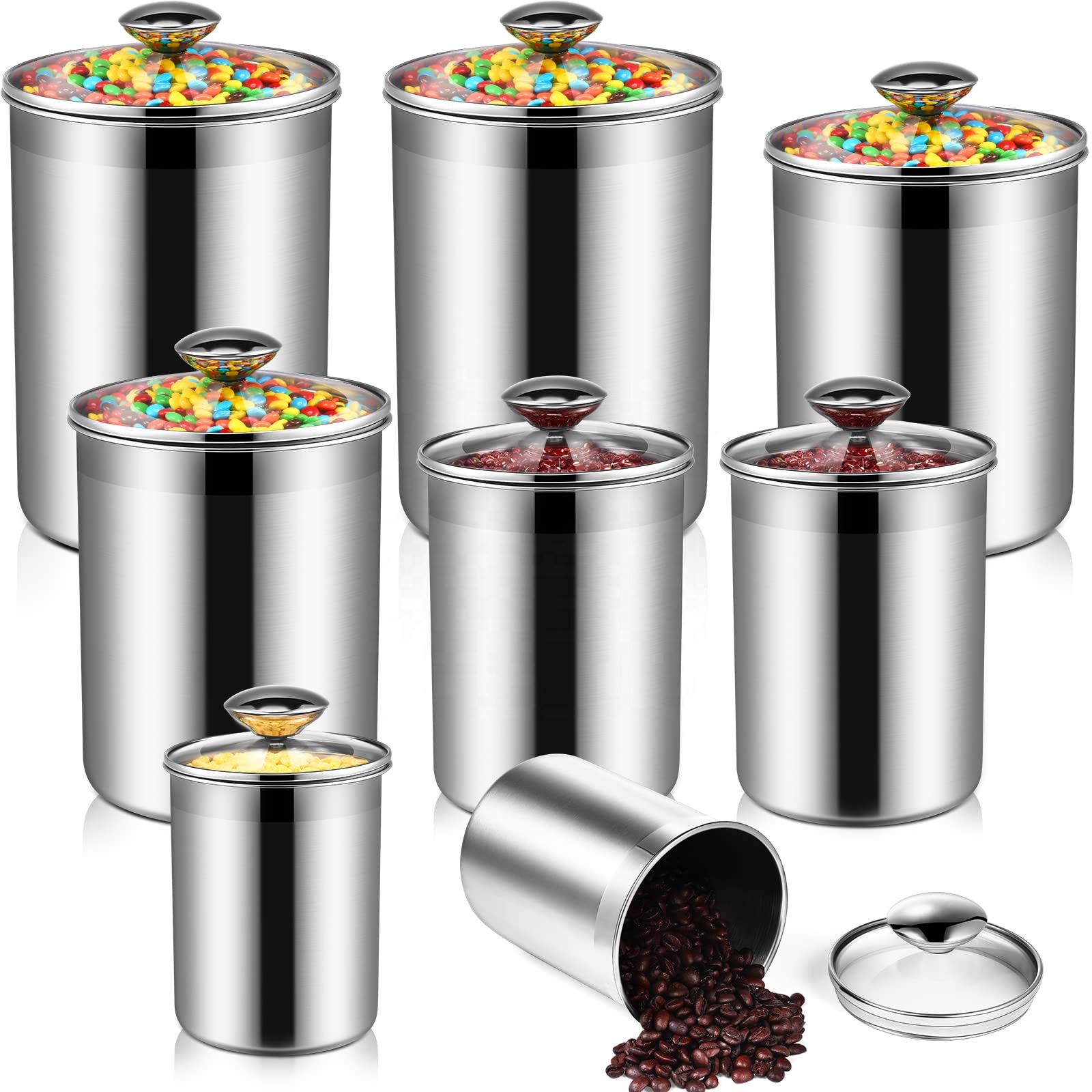Food Storage Containers Tea Co – Coffee Tea Canister Set Bewertung und Preis
