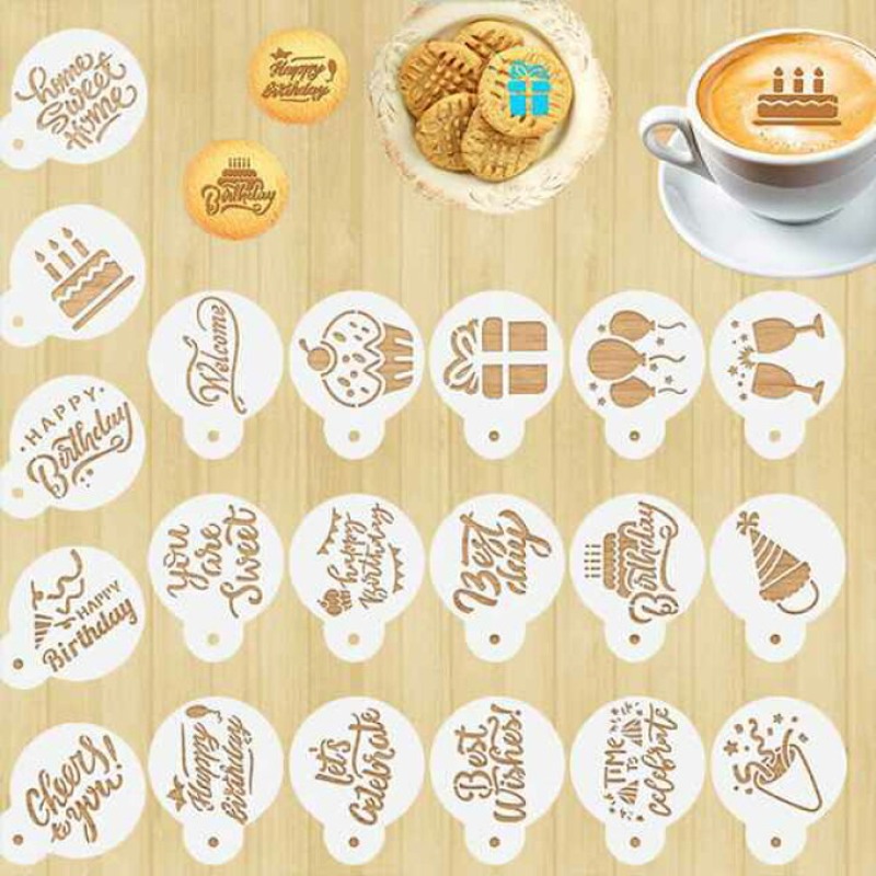 Professional DIY Latte Art Ste – Coffee Stencil Art Bewertung und Preis