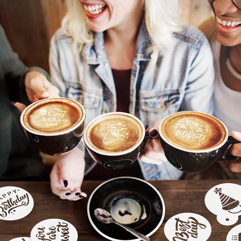 Professional DIY Latte Art Ste – Coffee Stencil Art Bewertung und Preis