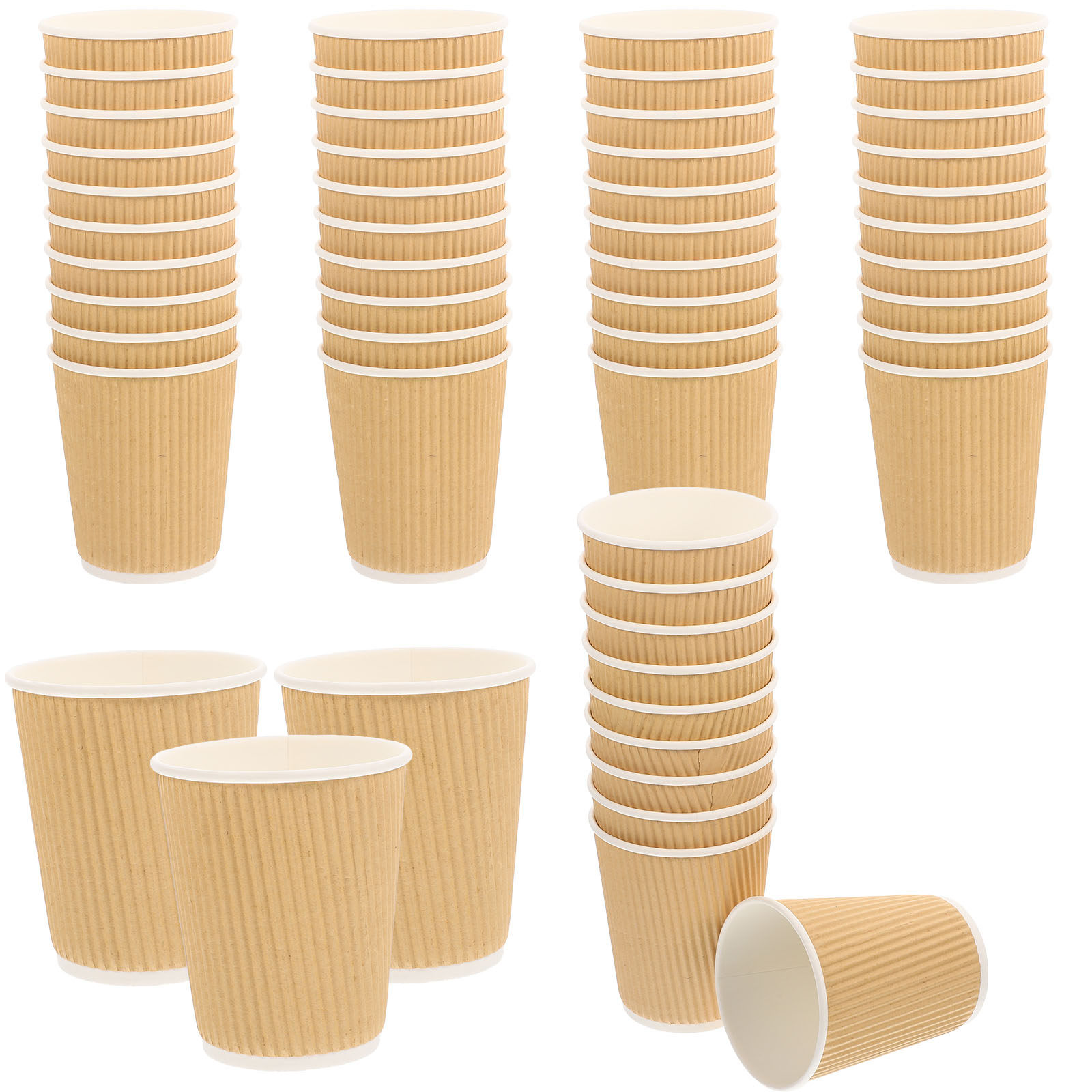 50Pcs Double-Wall Disposable P – Wallpaper Coffee And Tea Bewertung und Preis