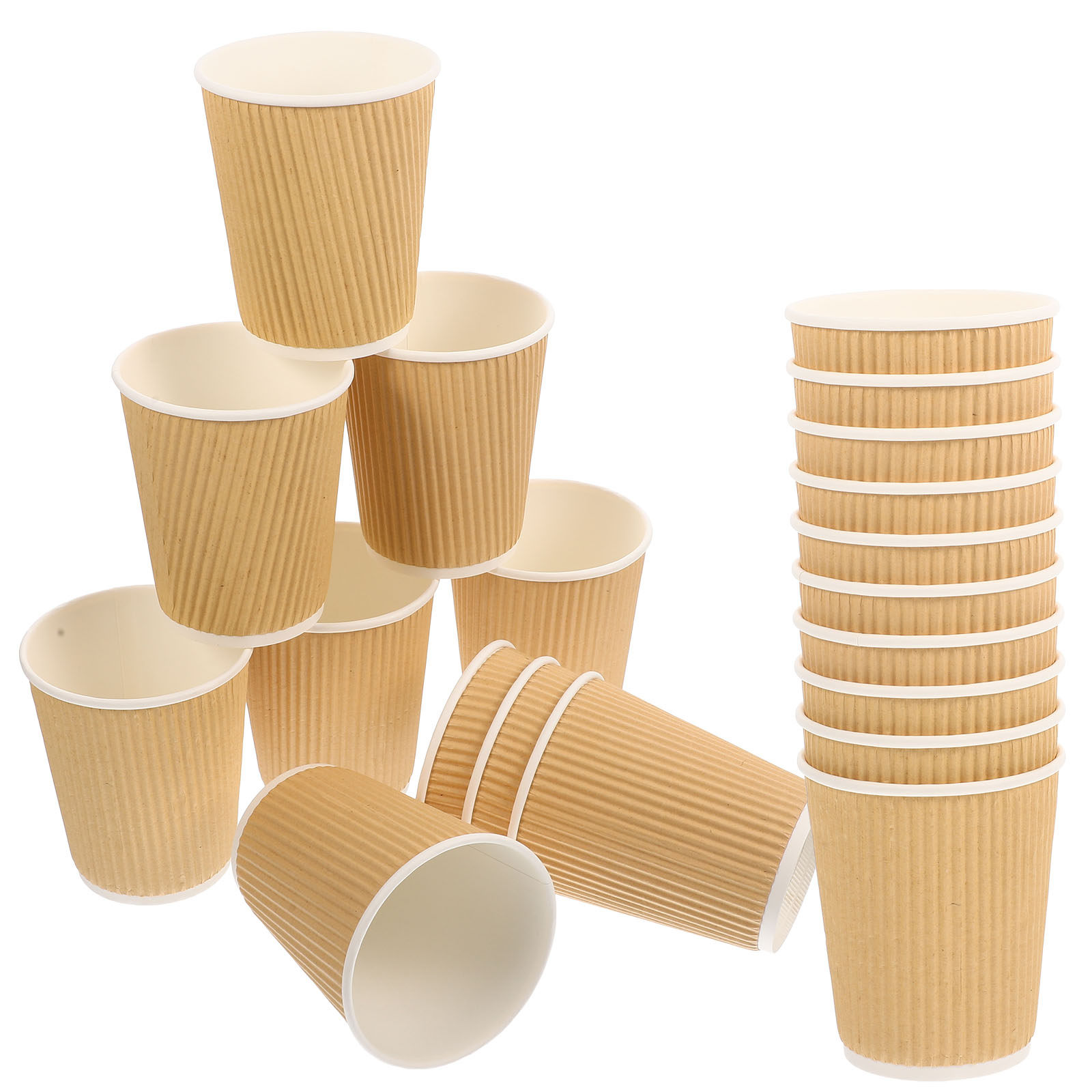 50Pcs Double-Wall Disposable P – Wallpaper Coffee And Tea Bewertung und Preis
