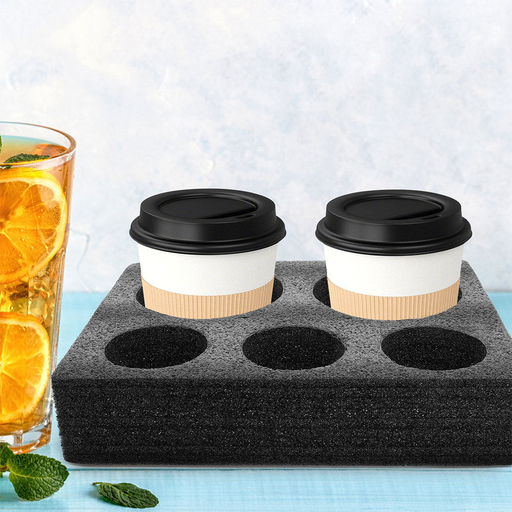 2Pcs Takeout Cup Holder Foam C – Coffee Tea With Milk Bewertung und Preis