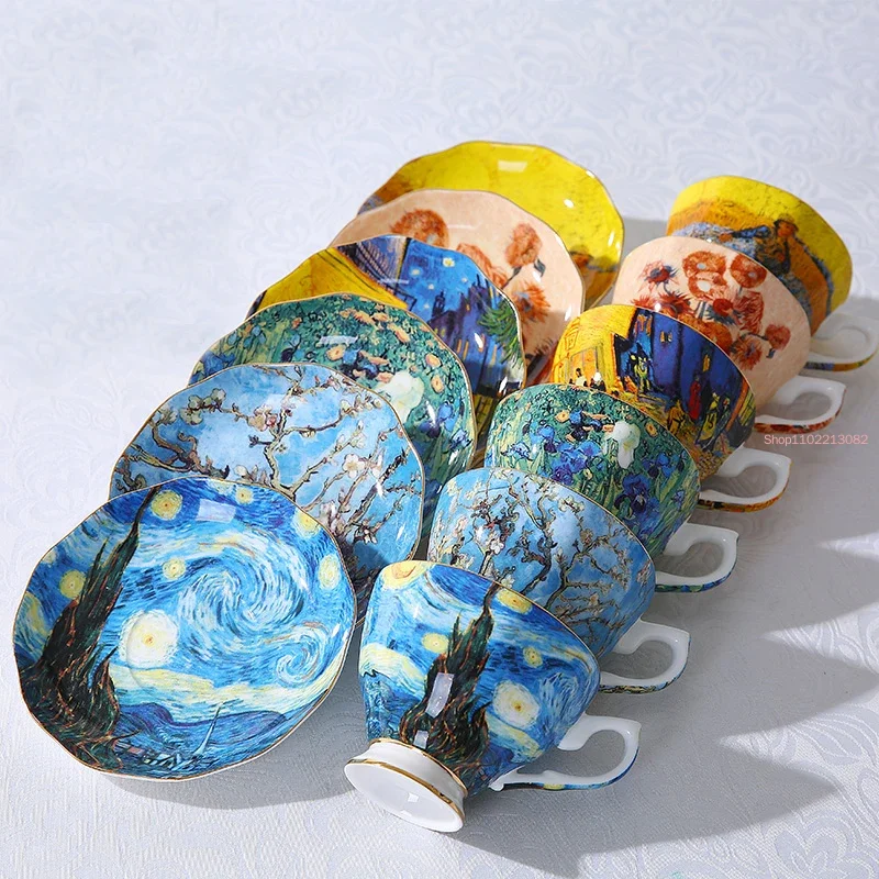 Van Gogh Art Painting Coffee M – Coffee Tea Van Bewertung und Preis