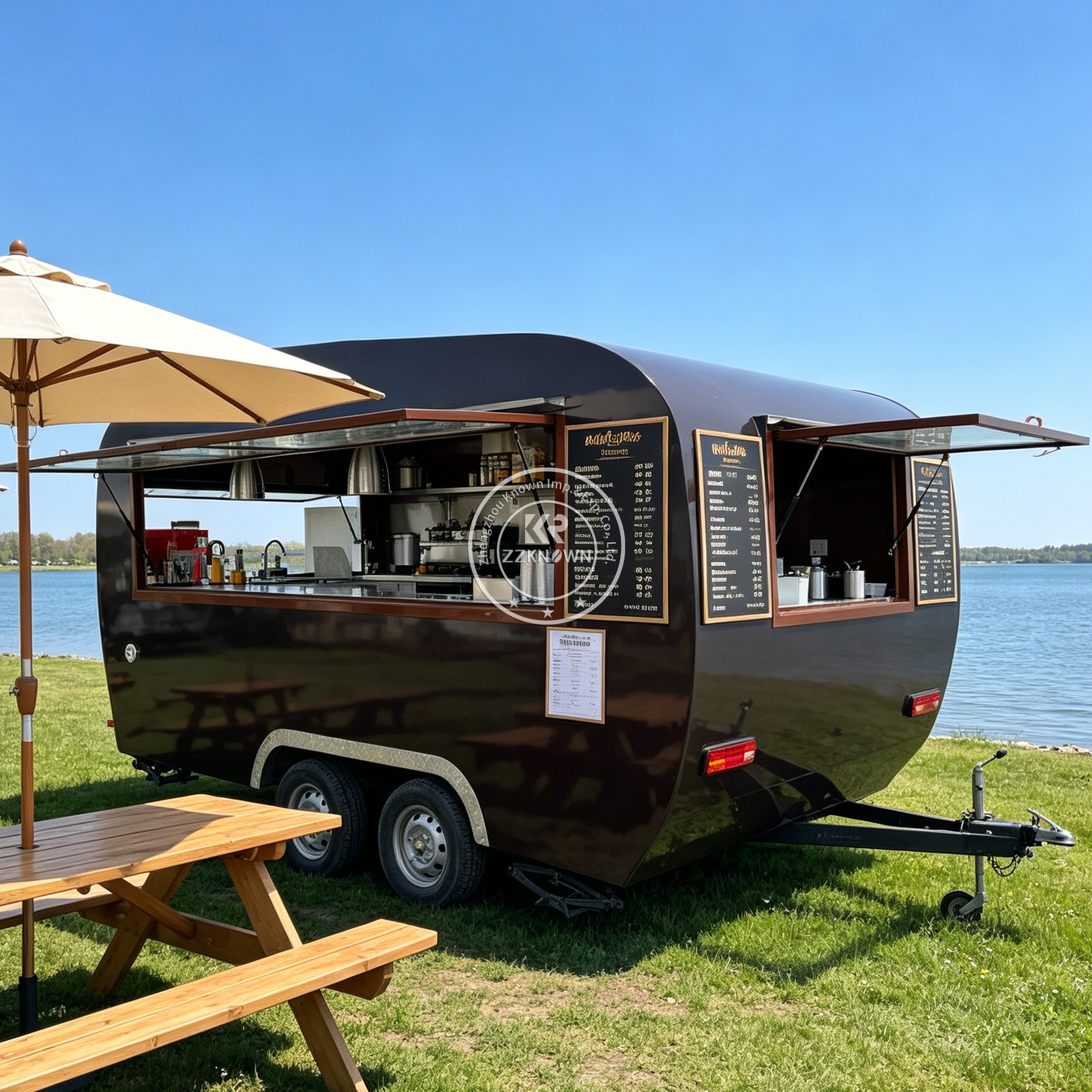 Street Stainless Steel Mobile  – Coffee Tea Van Bewertung und Preis
