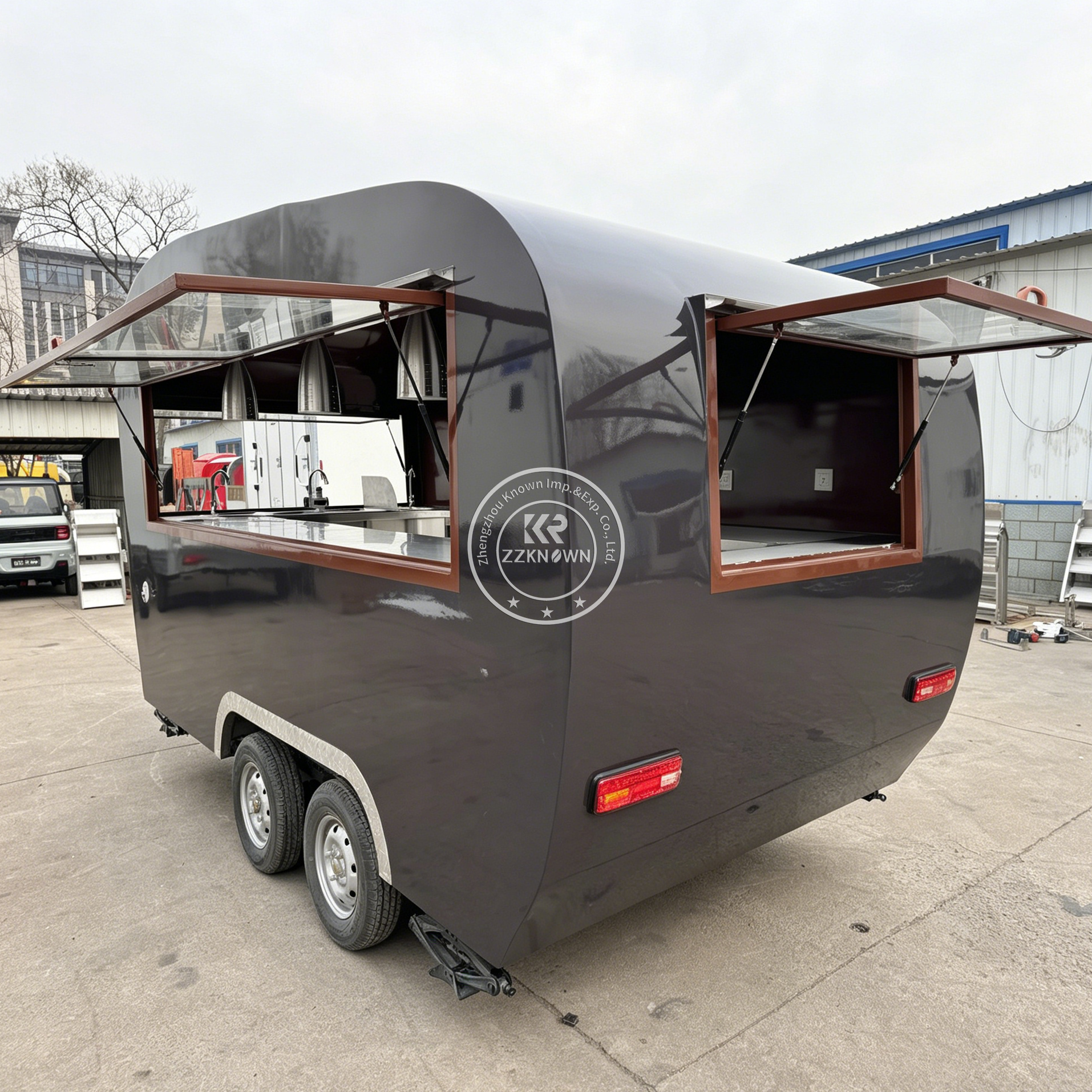Street Stainless Steel Mobile  – Coffee Tea Van Bewertung und Preis