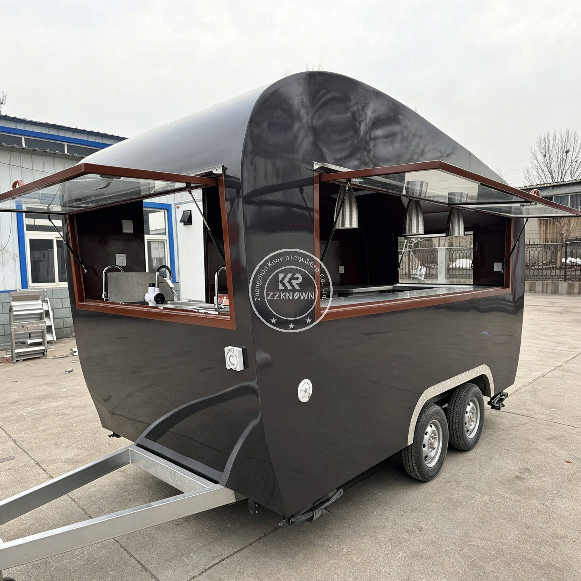 Street Stainless Steel Mobile  – Coffee Tea Van Bewertung und Preis