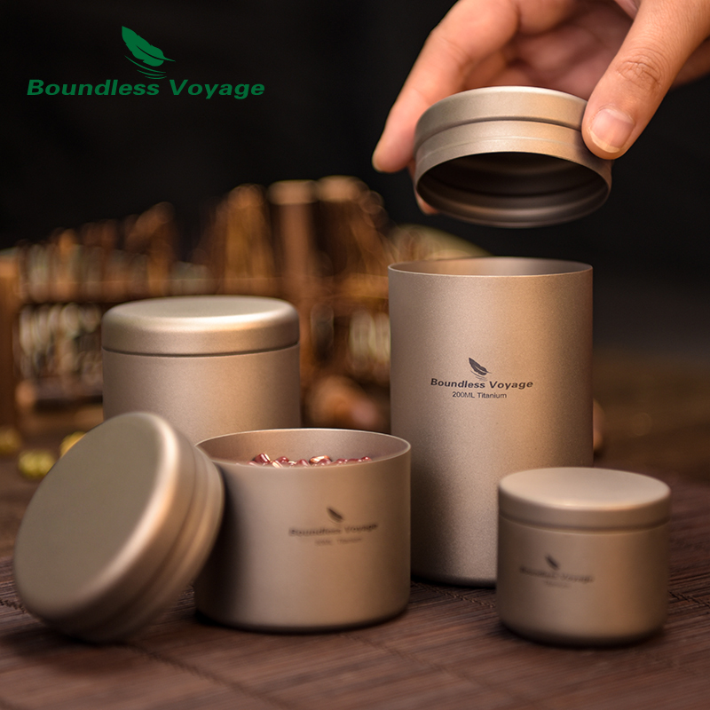 Boundless Voyage Titanium Tea  – Coffee Tea Canister Set Bewertung und Preis