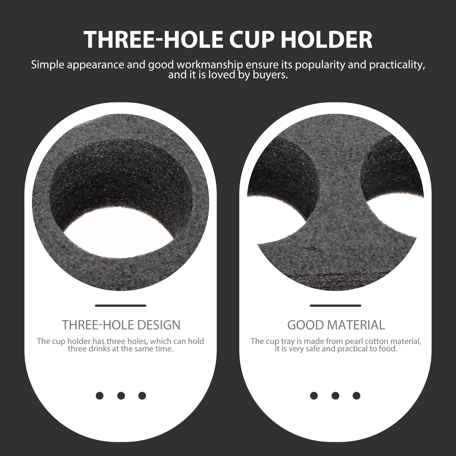 2Pcs Convenient Cup Tray 3-Slo – Coffee Tea With Milk Bewertung und Preis