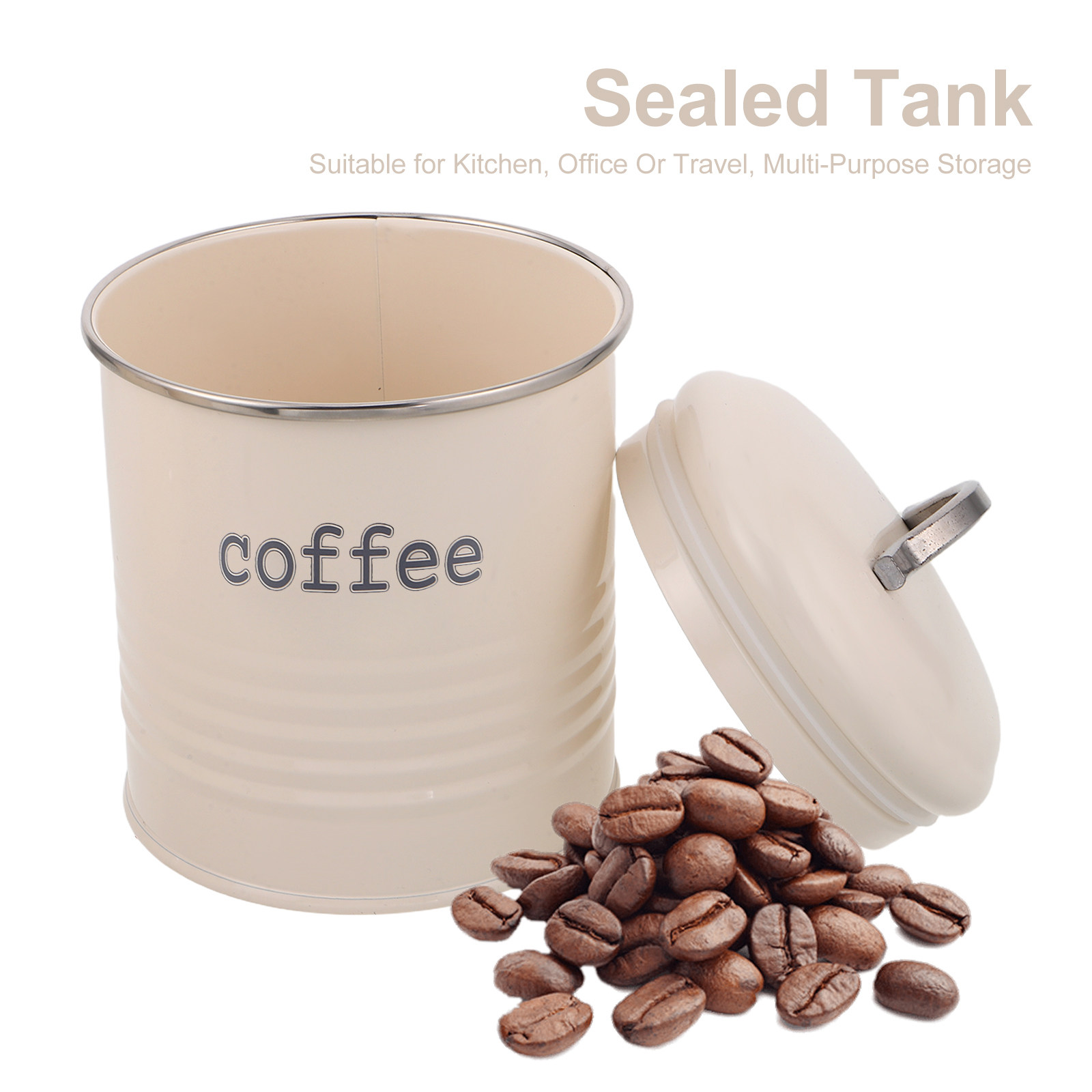 3Pcs Sealed Coffee Bean Contai – Coffee Tea Canister Set Bewertung und Preis
