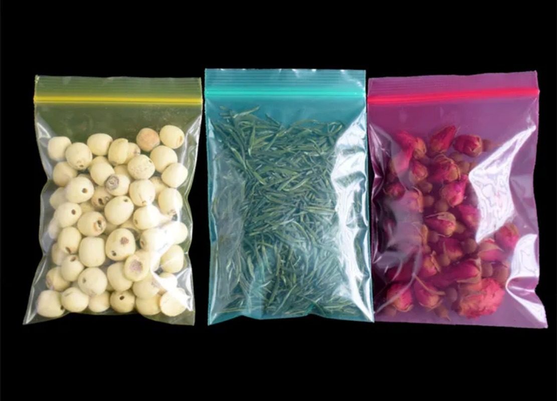 50/100PCS Thick PE Plastic Zip – Coffee Tea In Chinese Bewertung und Preis